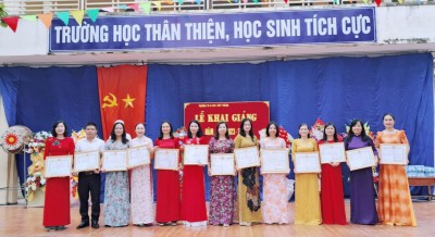 TRƯỜNG TH&THCS HỢP THÀNH TỔ CHỨC LỄ KHAI GIẢNG NĂM HỌC 2023 – 2024