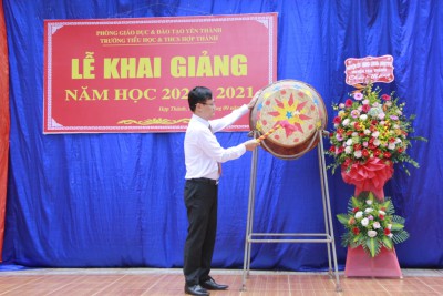 Trường TH&THCS Hợp Thành khai giảng năm học mới 2020-2021