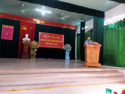 UBND xã Hợp Thành tổ chức Lễ tổng kết và trao thưởng khuyến học năm học 2021–2022