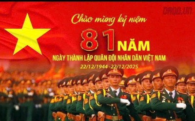 HOẠT ĐỘNG TRẢI NGHIỆM “TIẾP BƯỚC CHA ANH” CHÀO MỪNG NGÀY THÀNH LẬP QUÂN ĐỘI NHÂN DÂN VIỆT NAM 22/12