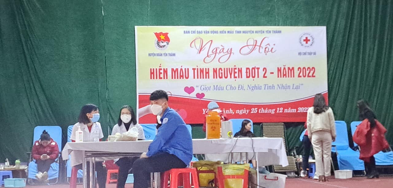 Ngày hội Hiến máu tình nguyện đợt 2 - Năm học 2022-2023